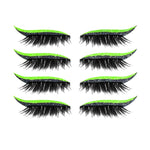 Eyeliner Eyelashes Sticker - Fluorescent
