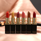 9 Colors Waterproof Glitter Lipstick - 
