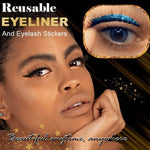 Eyeliner Eyelashes Sticker - 