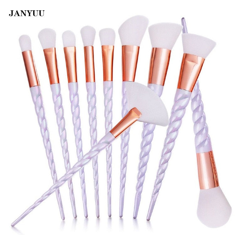 8Pcs Makeup Brushes Set - 