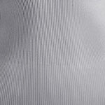 Ribbed Square Neck Long Sleeve Jumpsuit - 