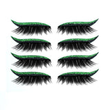 Eyeliner Eyelashes Sticker - 