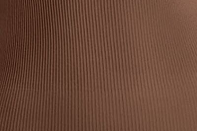 Ribbed Square Neck Long Sleeve Jumpsuit - 