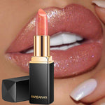9 Colors Waterproof Glitter Lipstick - 